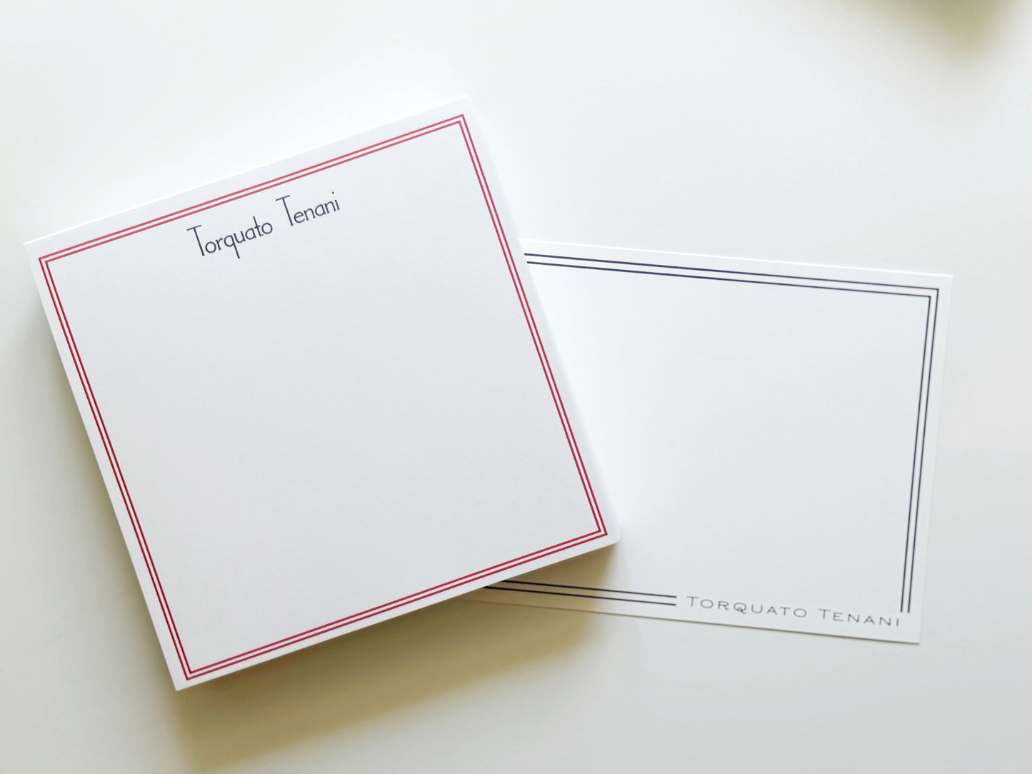 Custom Notepads and Stationery Sets- Multiple Color/Design Options