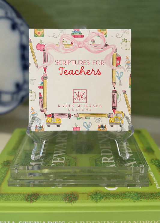 Scripture Cards for Teachers