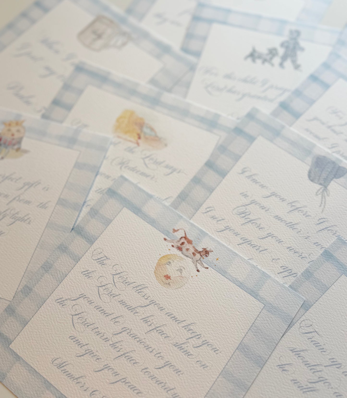 Scripture Cards for Babies (Pink or Blue)