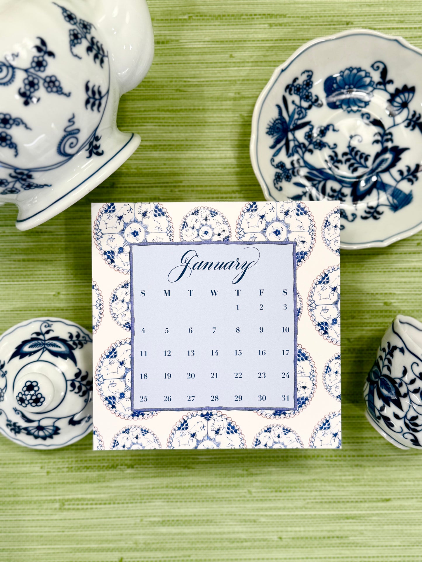 2026 Desktop Calendar- The China Cabinet
