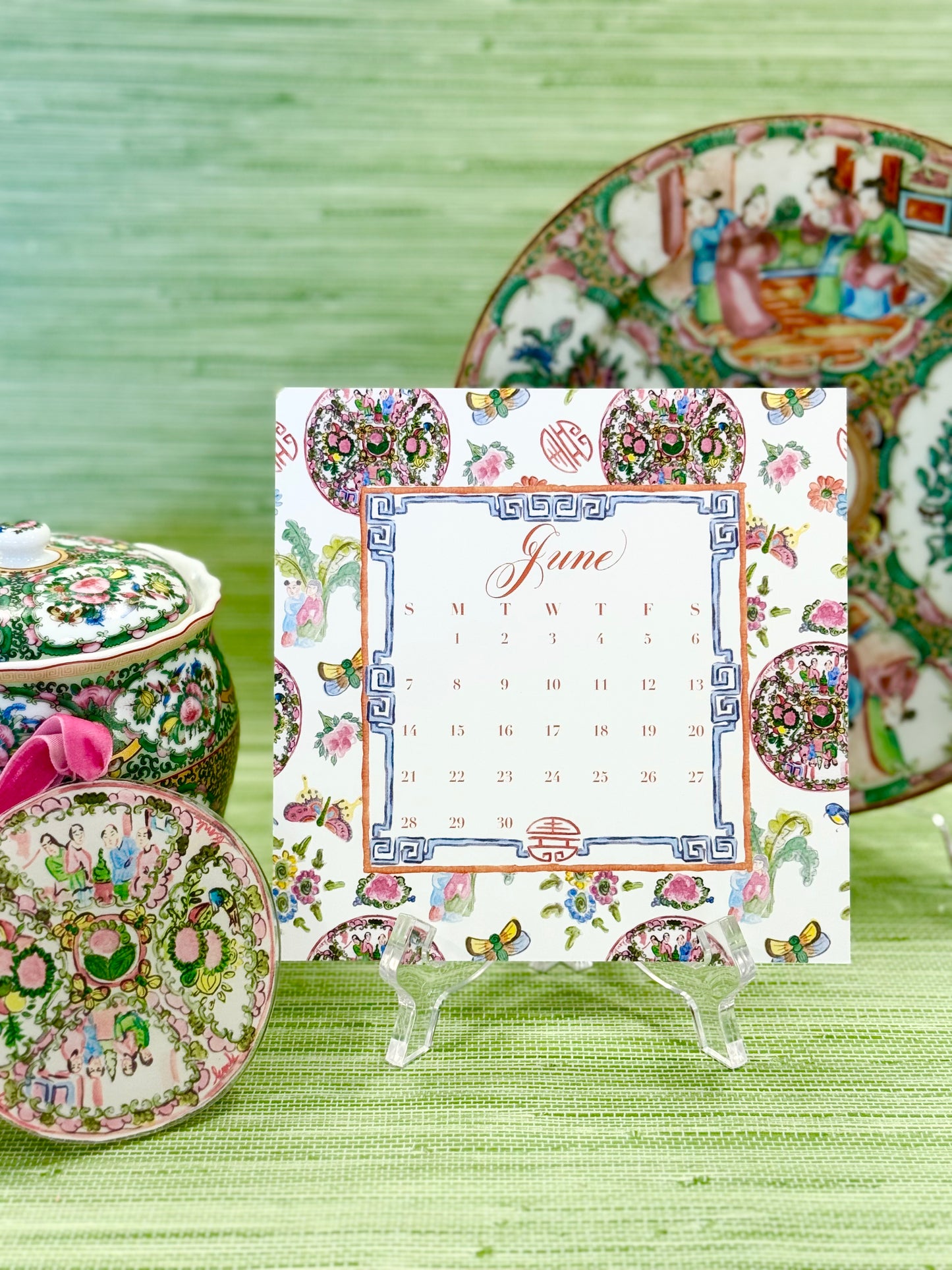 2026 Desktop Calendar- The China Cabinet