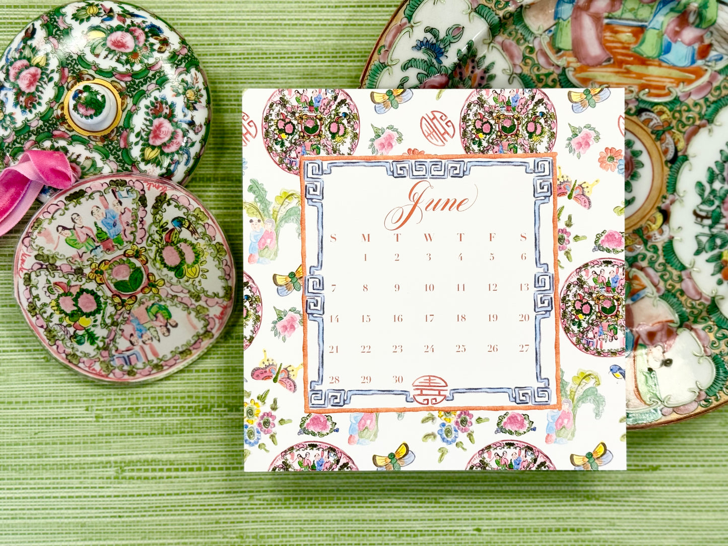 2026 Desktop Calendar- The China Cabinet