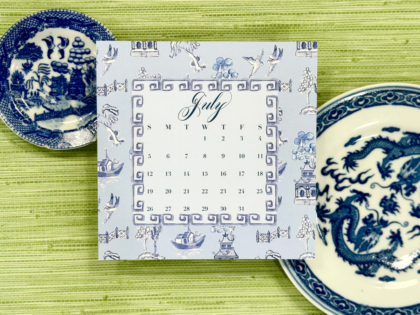 2026 Desktop Calendar- The China Cabinet