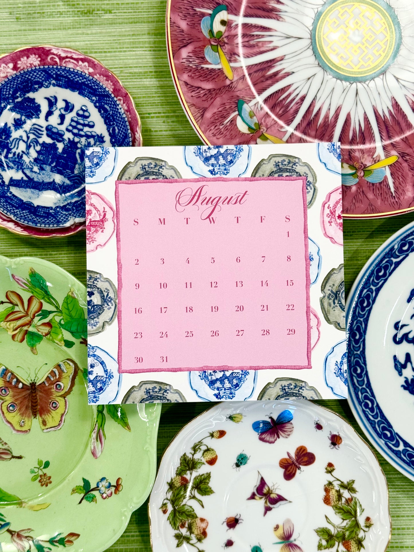 2026 Desktop Calendar- The China Cabinet