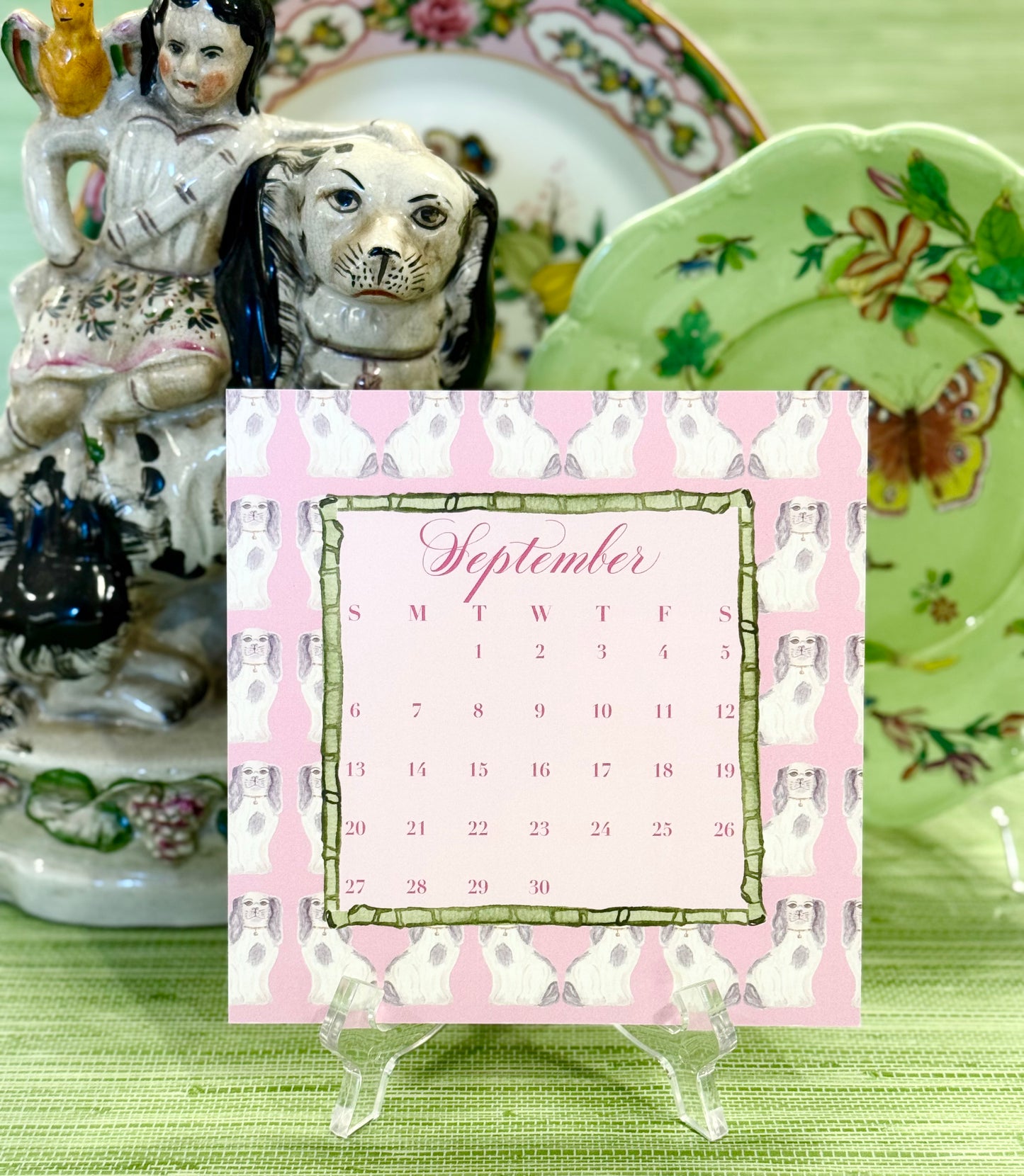 2026 Desktop Calendar- The China Cabinet
