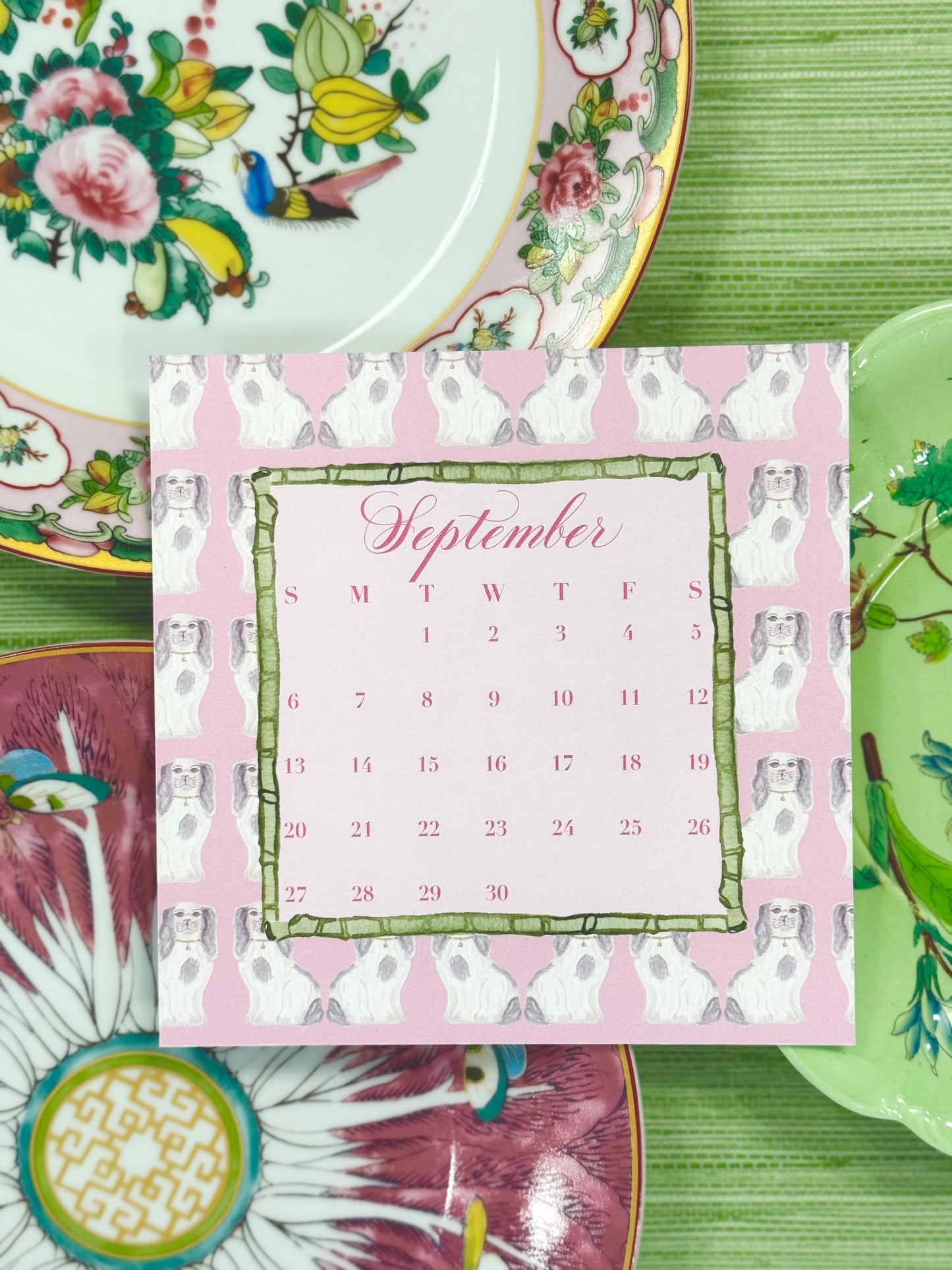 2026 Desktop Calendar- The China Cabinet