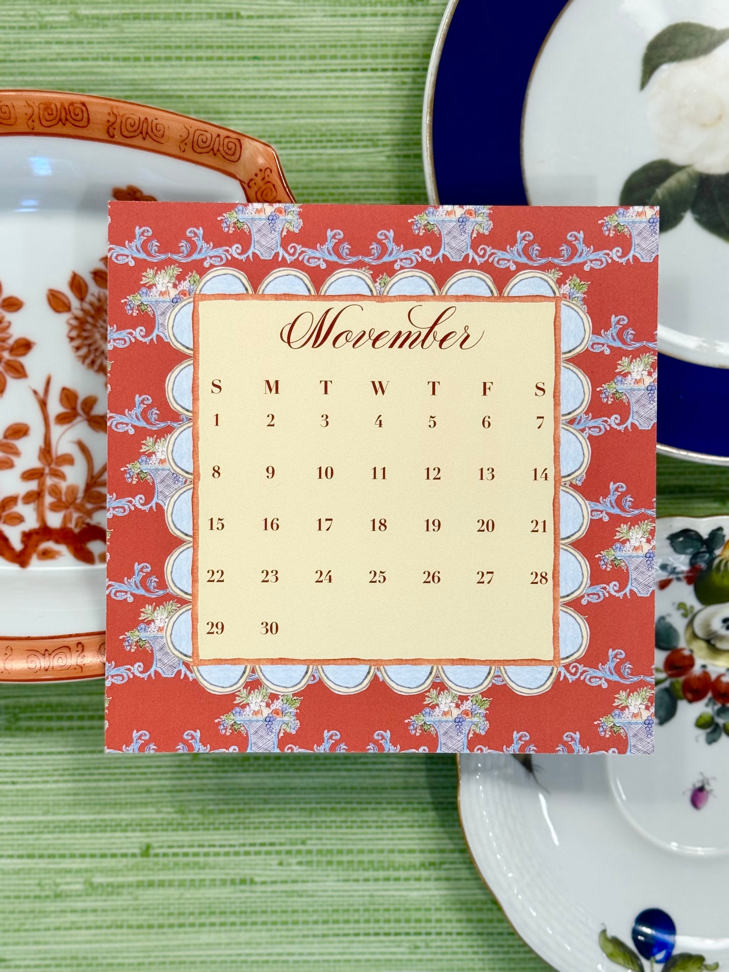2026 Desktop Calendar- The China Cabinet