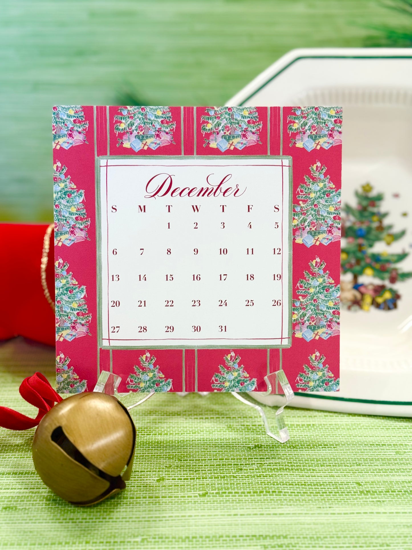 2026 Desktop Calendar- The China Cabinet