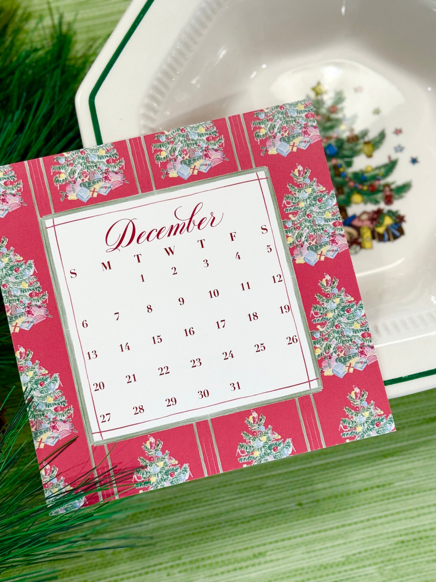 2026 Desktop Calendar- The China Cabinet
