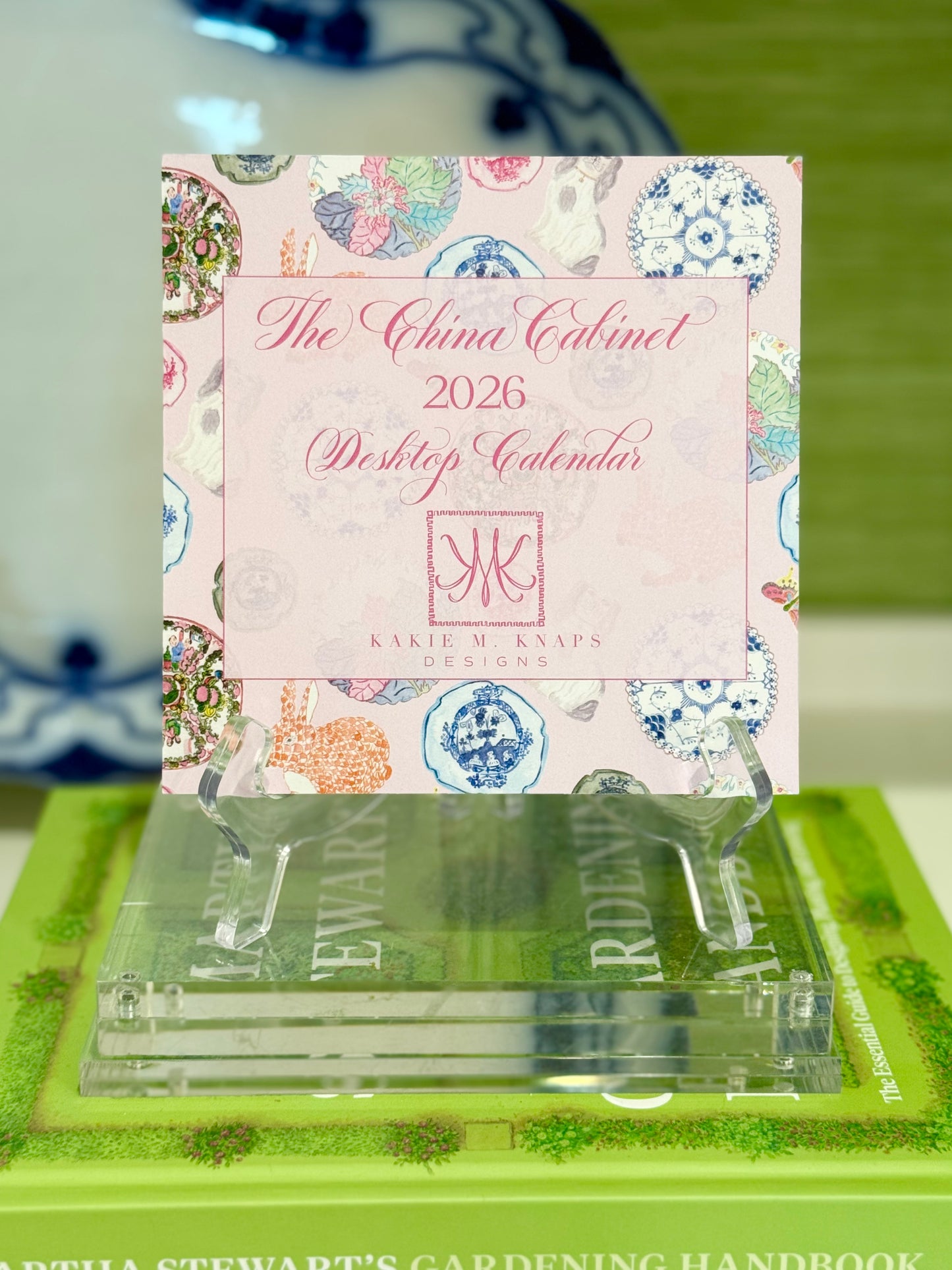 2026 Desktop Calendar- The China Cabinet