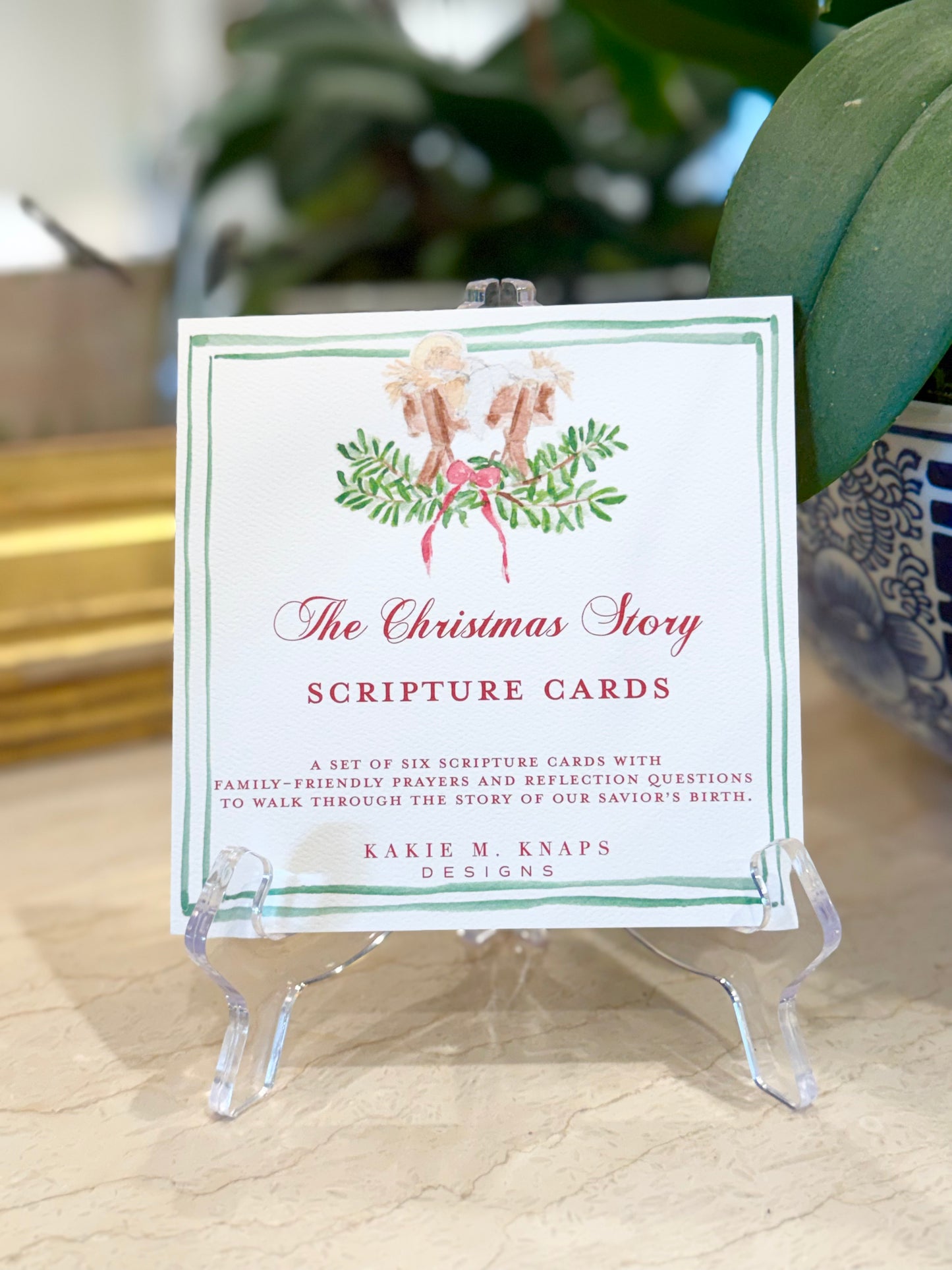 Christmas Story Scripture Cards