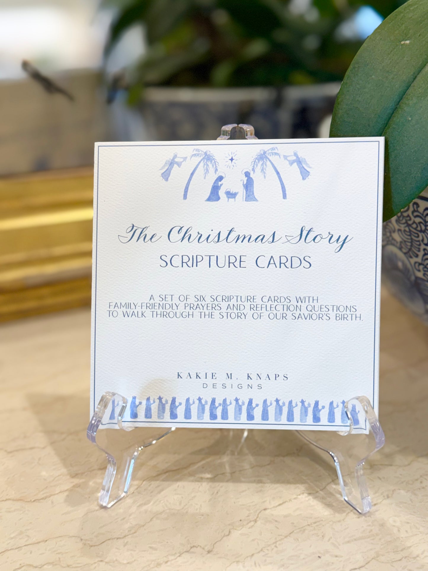 Christmas Story Scripture Cards
