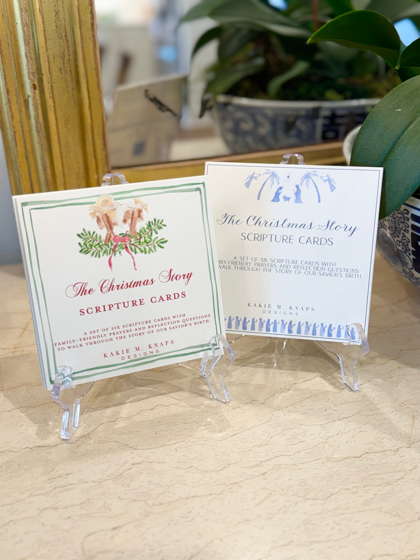 Christmas Story Scripture Cards