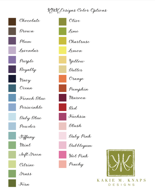 Custom Teacher Notepads and Stationery Sets- Multiple Color/Design Options