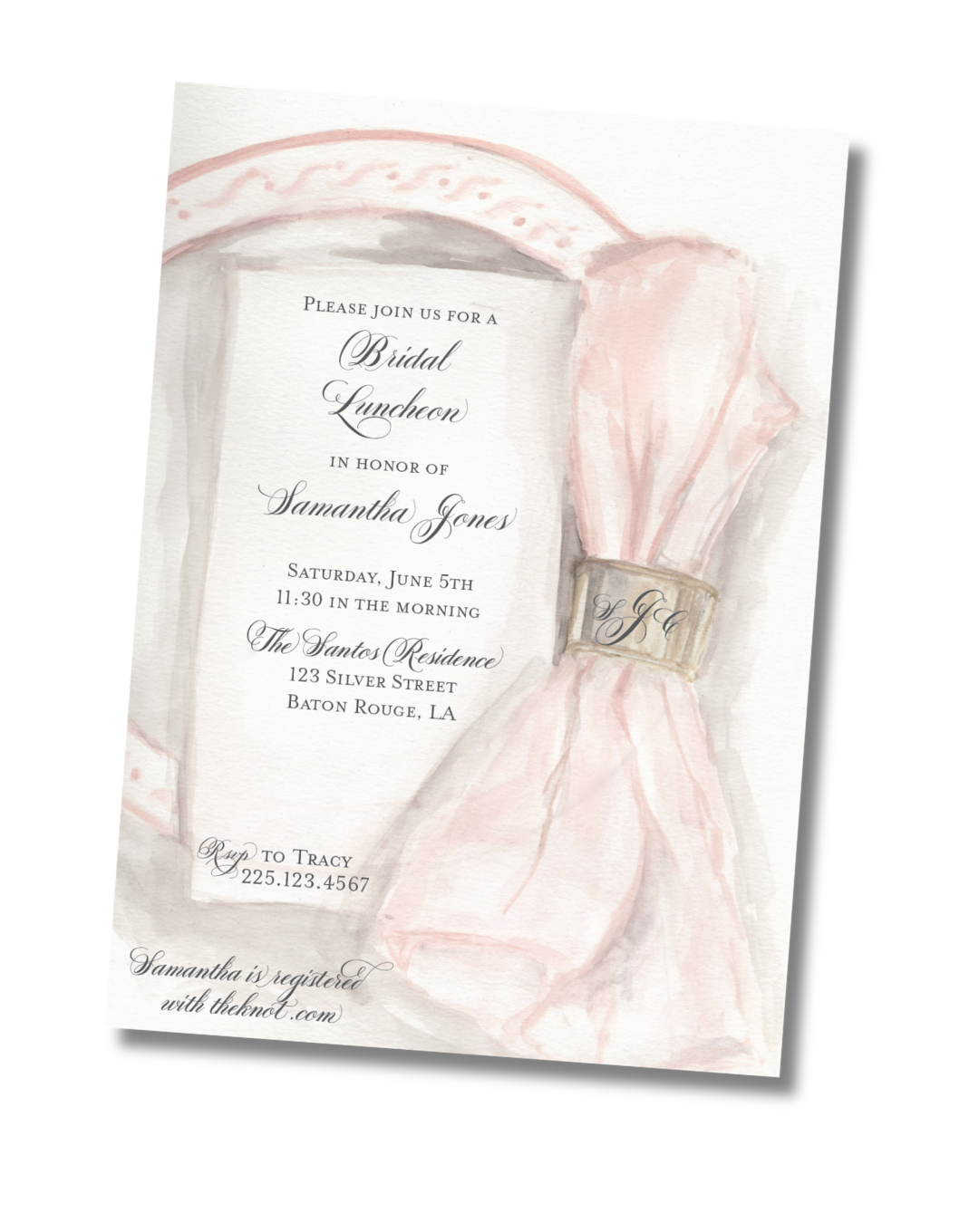 Luncheon Invitation- Digital Download