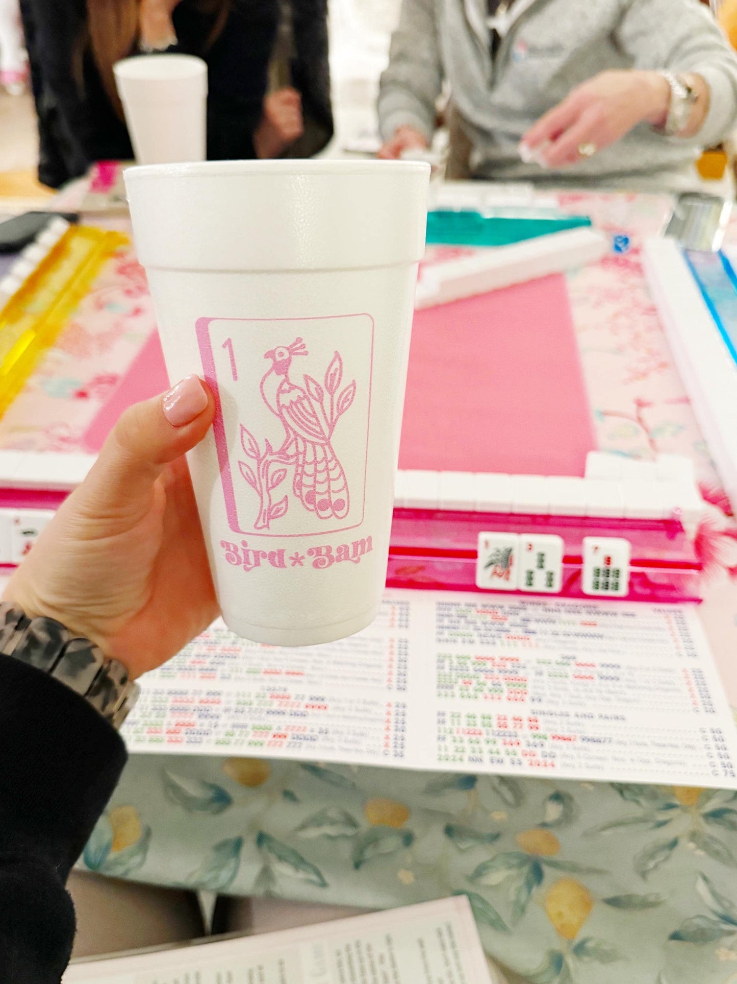 Mahjong Party Cups
