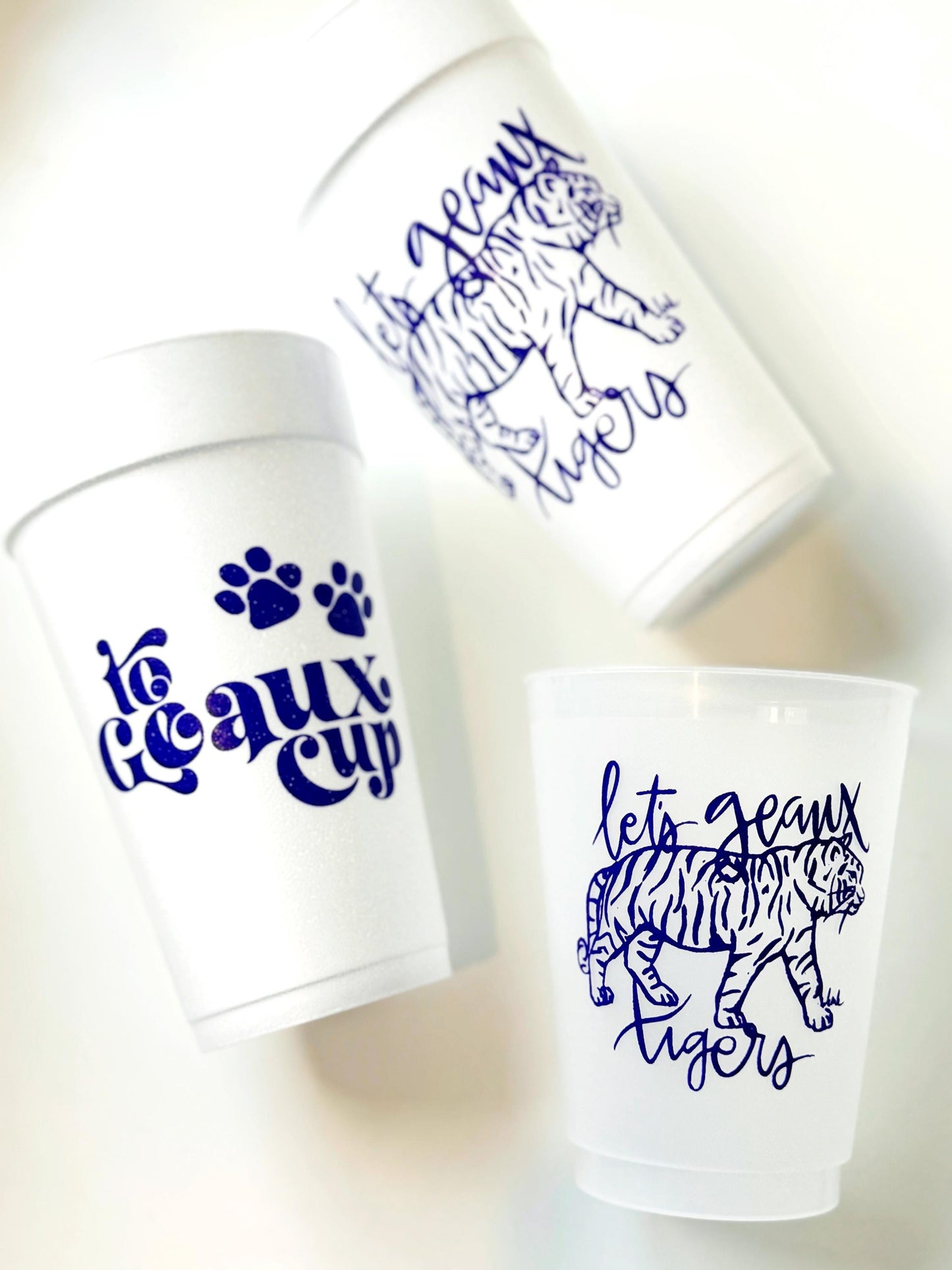 Tiger Party Cups