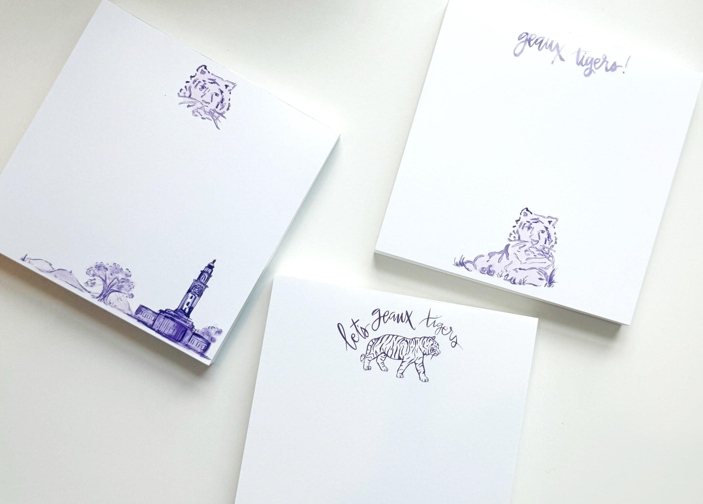 Tiger Notepads and Stationery Sets