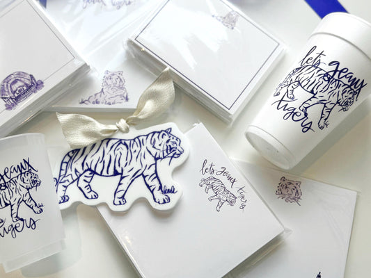 Tiger Notepads and Stationery Sets