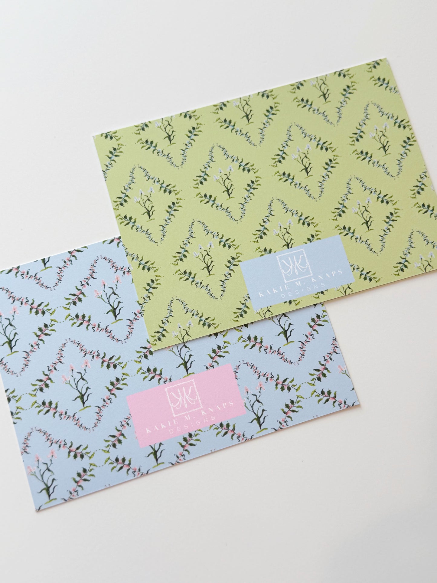 Floral Stationery – Custom Two Sided Stationery