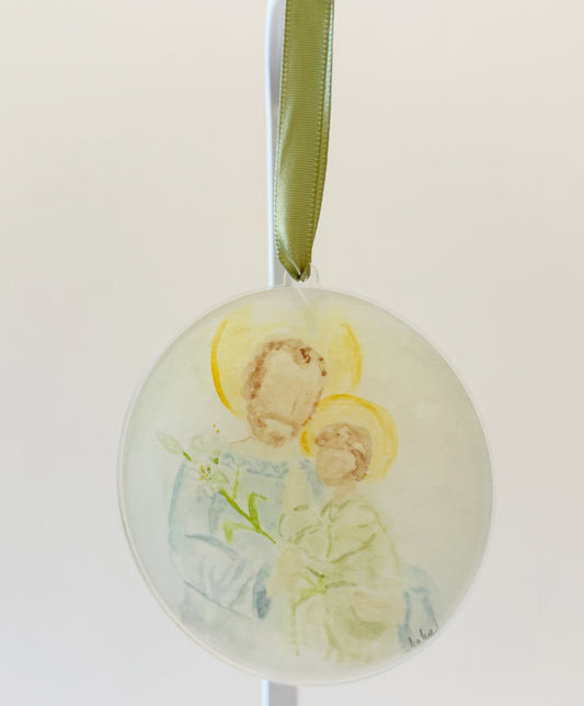 Saint Joseph Wreath Charm, Ornament