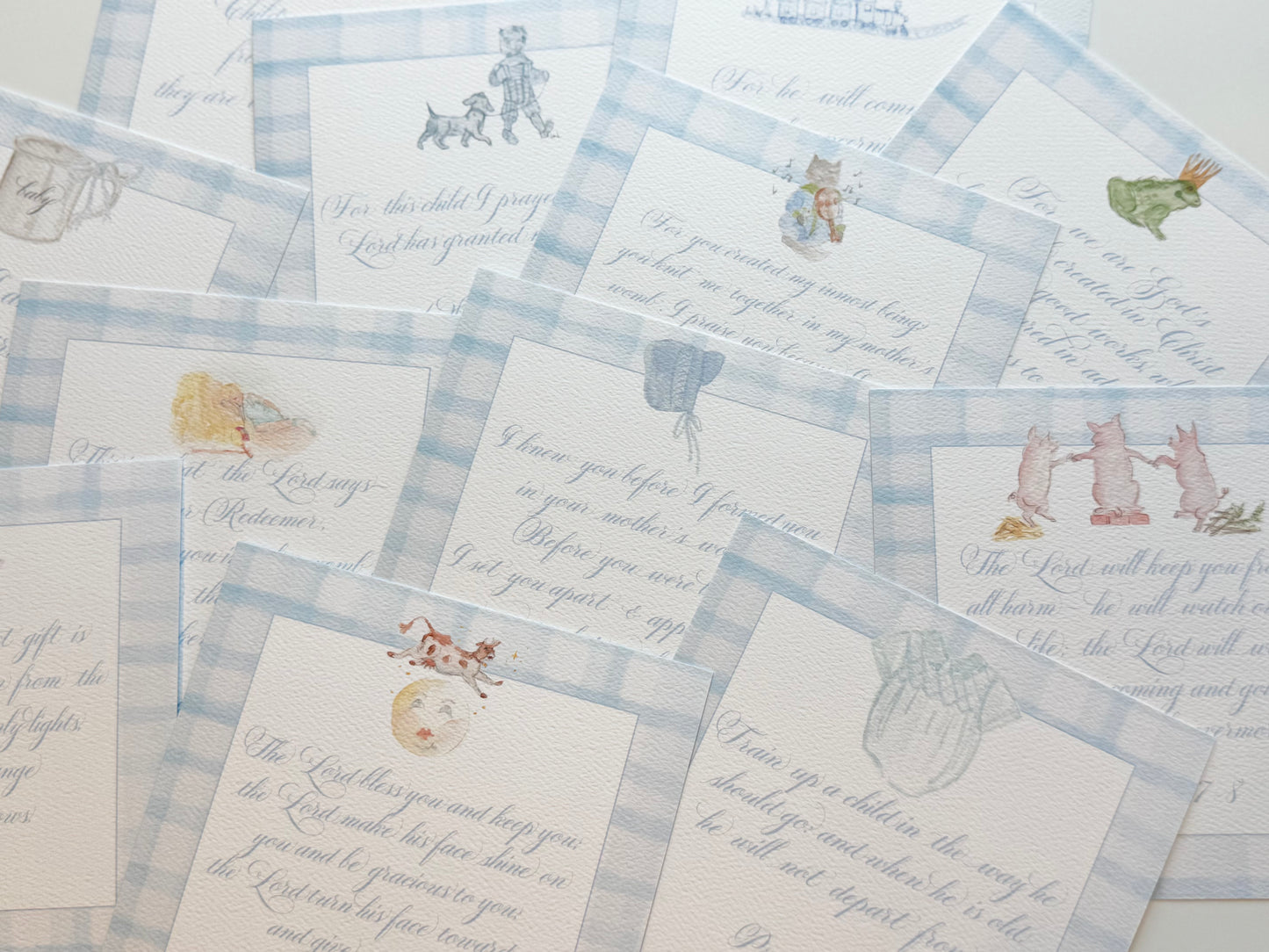 Scripture Cards for Babies (Pink or Blue)