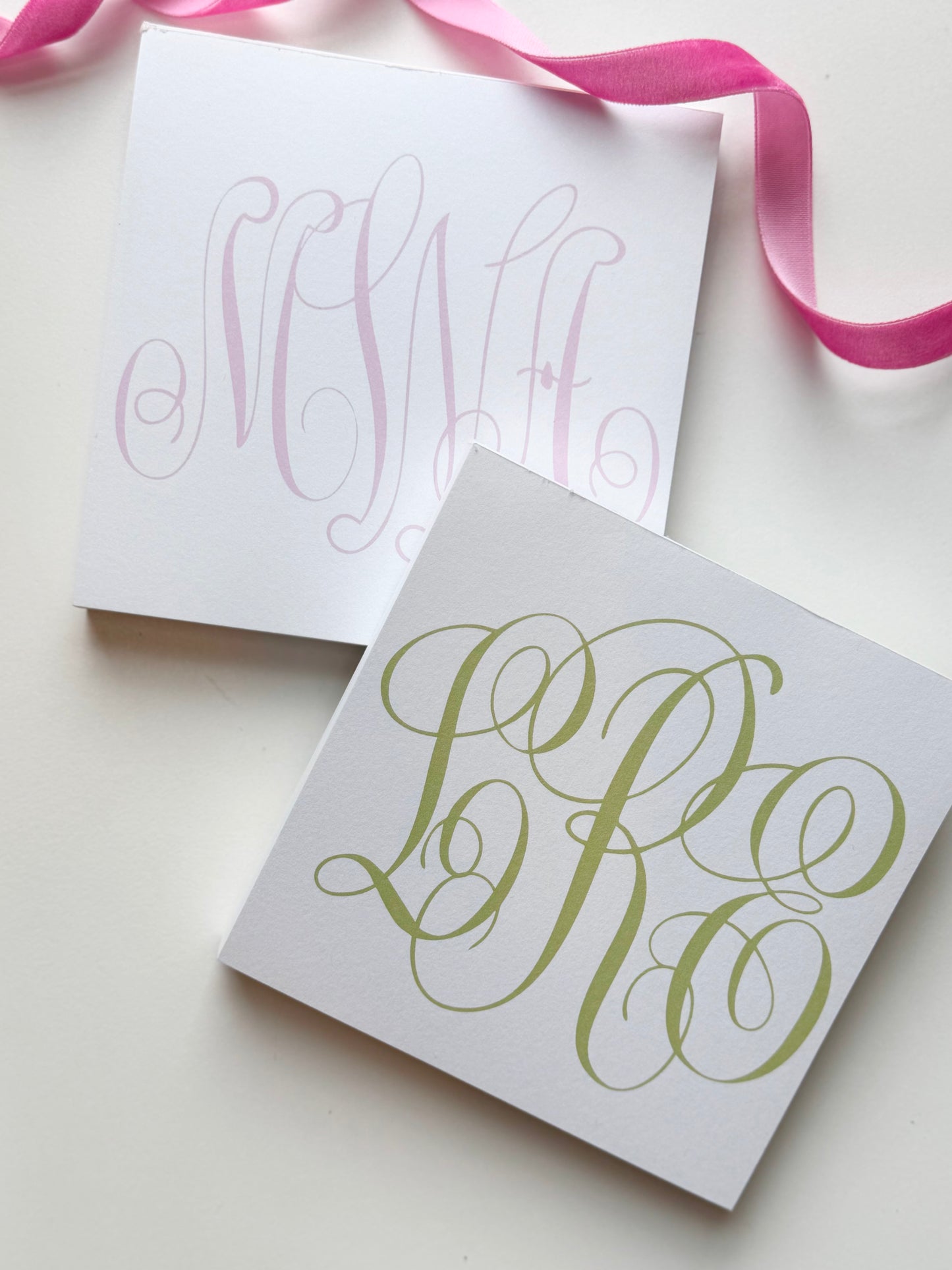 Monogram Notepad