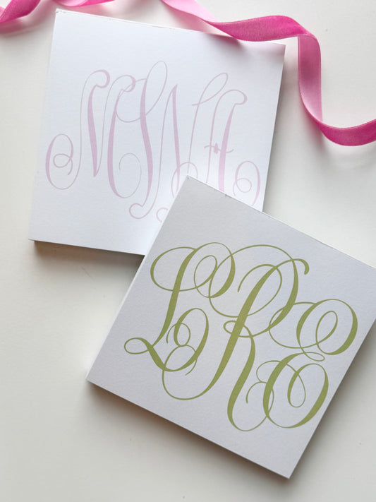 Monogram Notepad