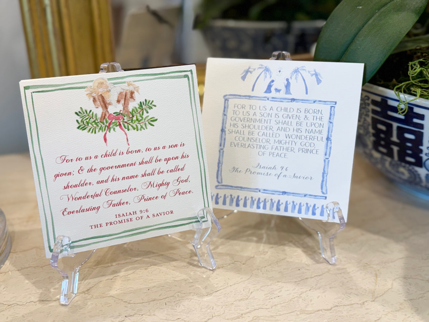 Christmas Story Scripture Cards