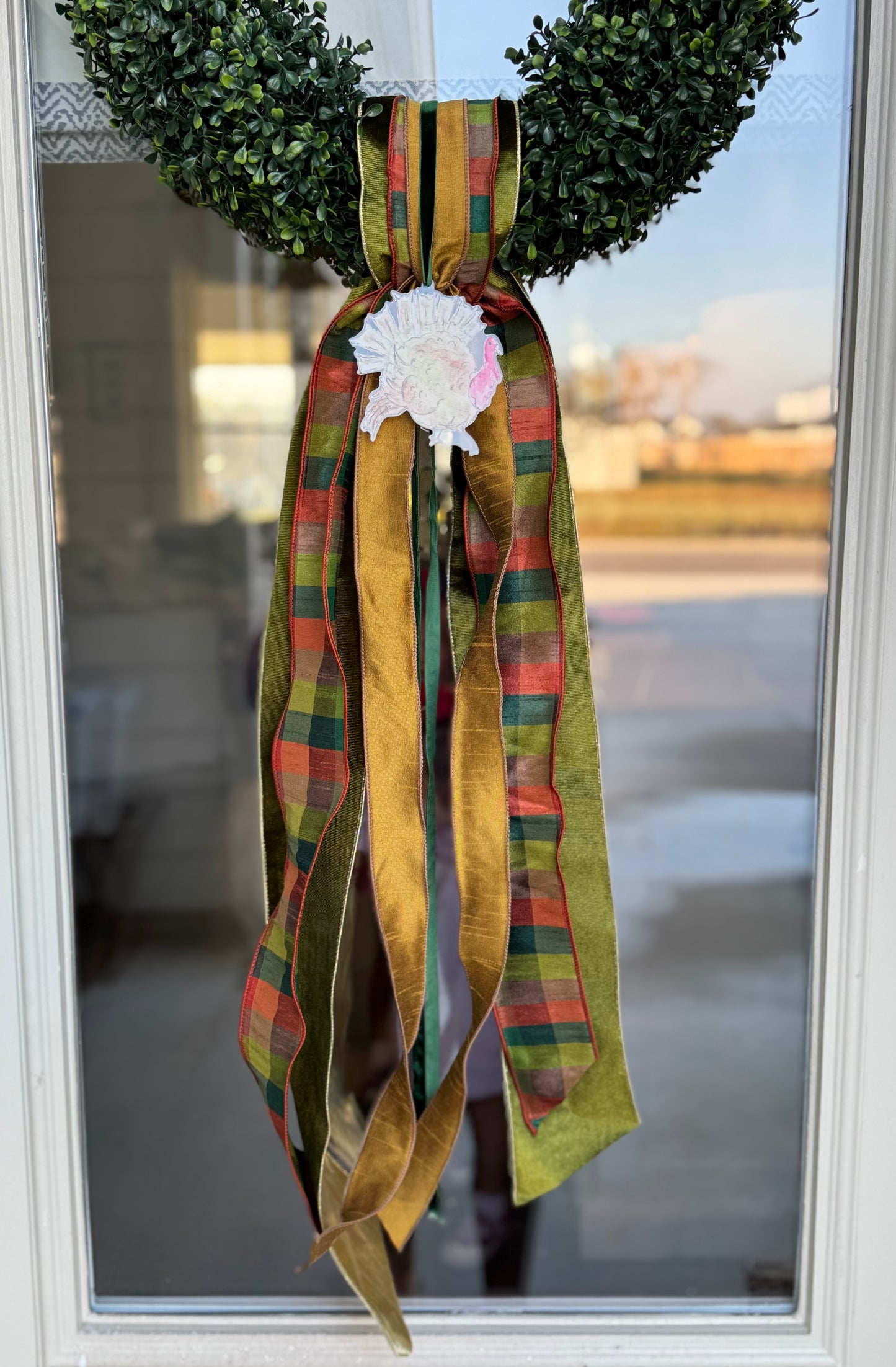 Fall Wreath Ribbon Combo- 2 Yards