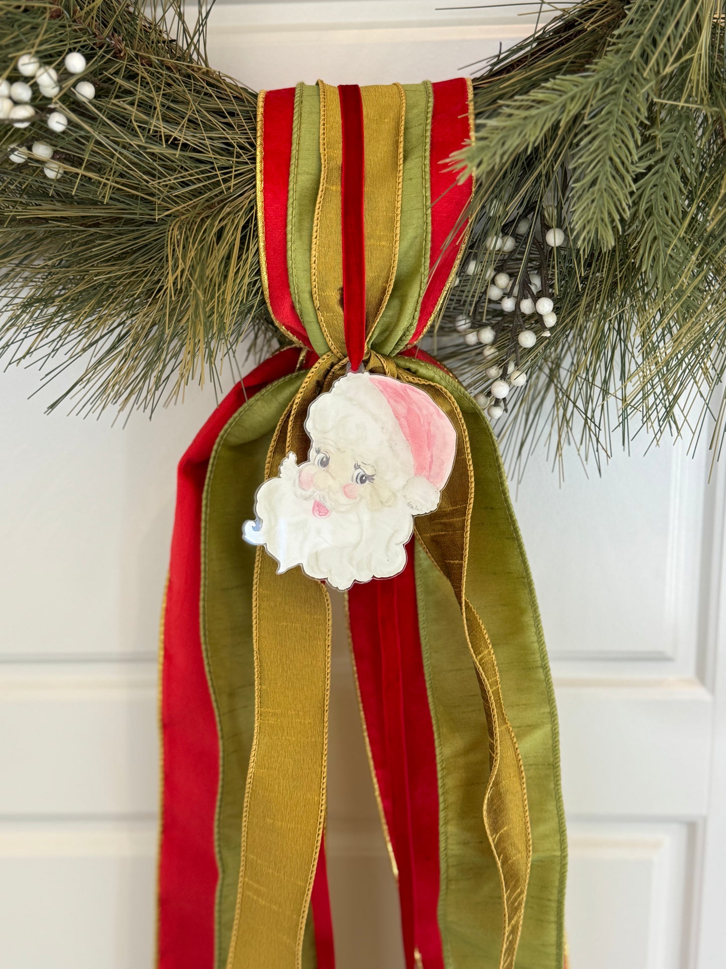 Christmas Holiday Wreath Ribbon Sets