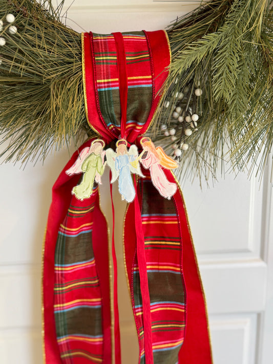 Christmas Holiday Wreath Ribbon Sets