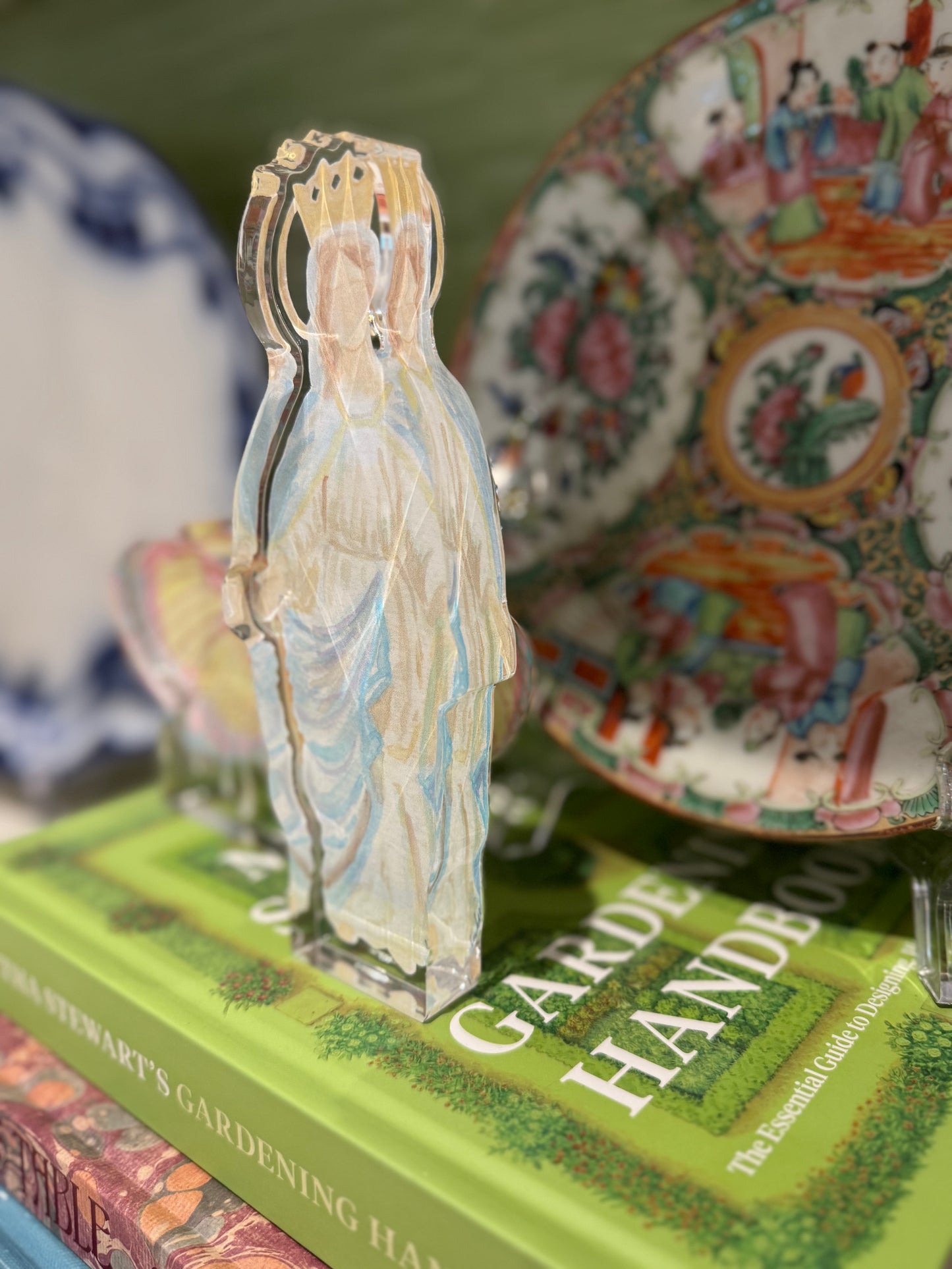 Blessed Mother Freestanding Acrylic
