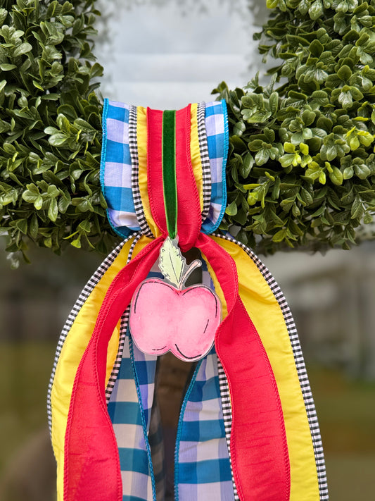 Apple Wreath Charm, Ornament