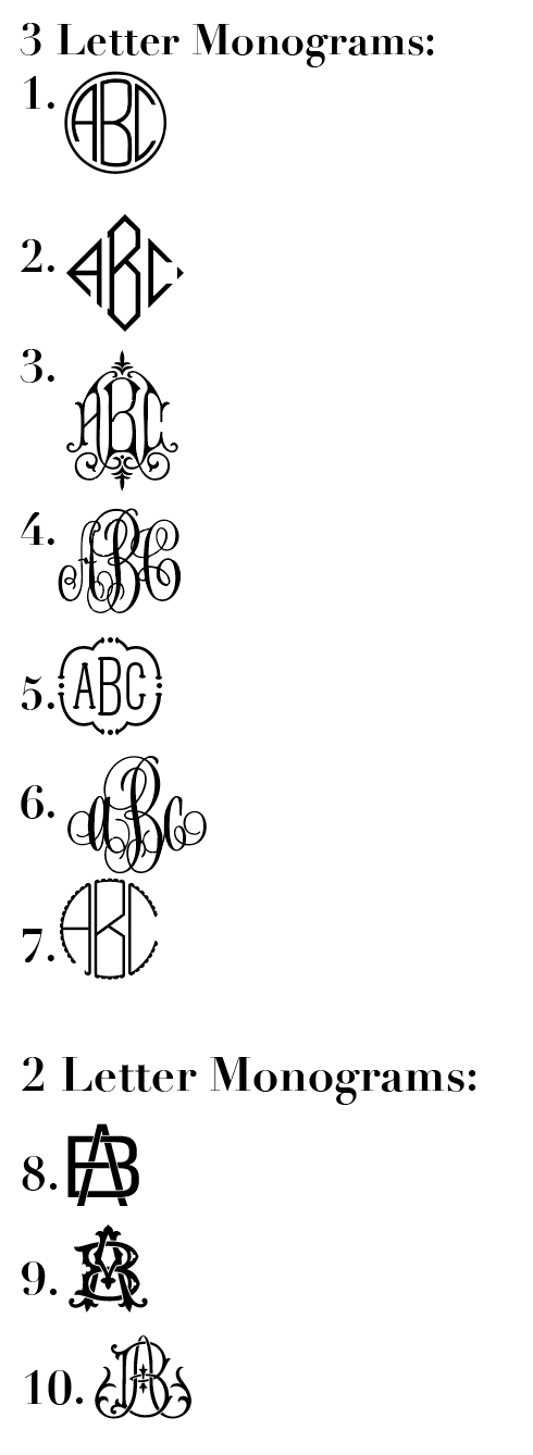 Monogram Notepad