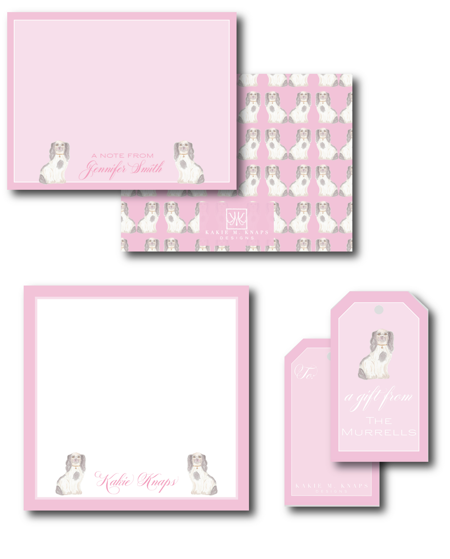 Staffordshire Dog Stationery