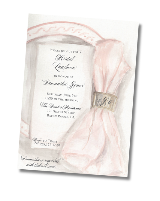 Luncheon Invitation- Digital Download