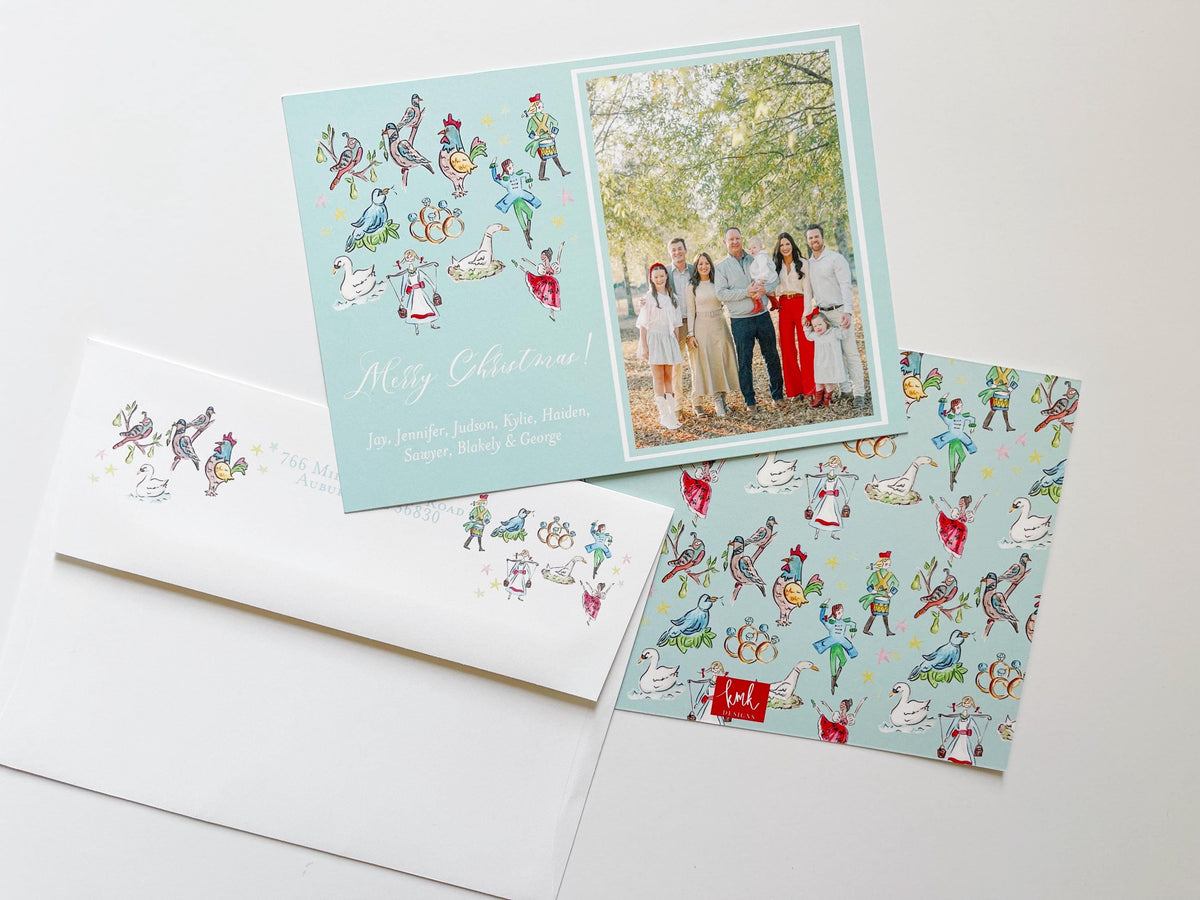 12 Days of Christmas Card- Digital Download
