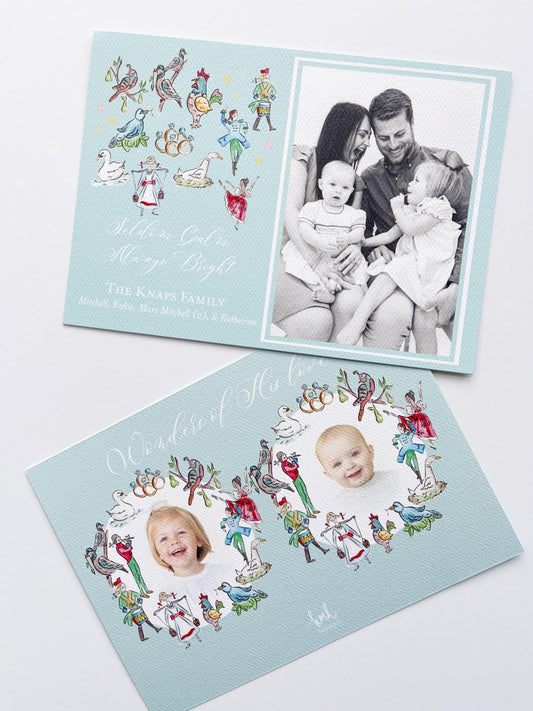 12 Days of Christmas Card- Digital Download