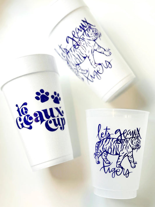 Tiger Party Cups