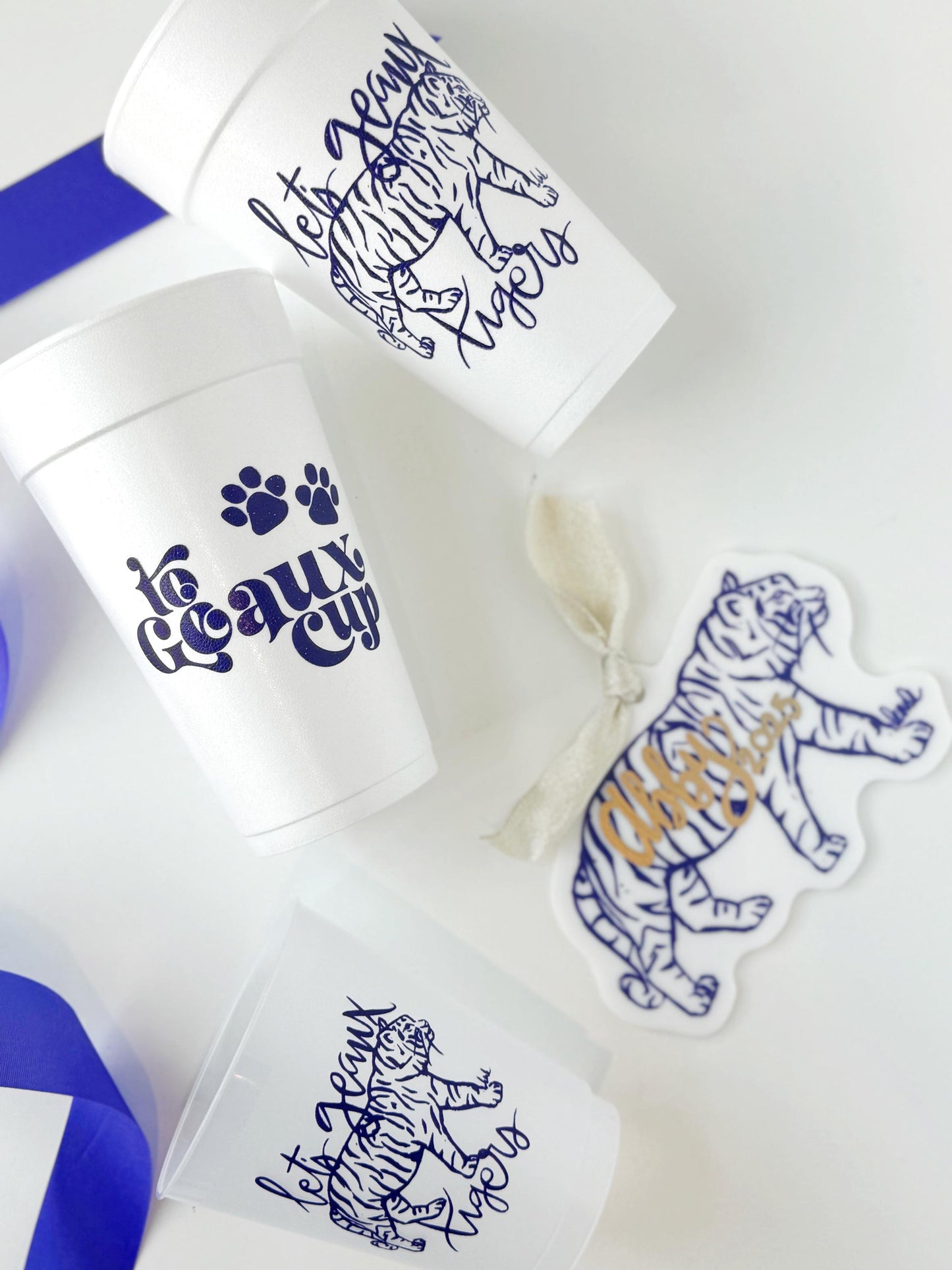 Tiger Party Cups