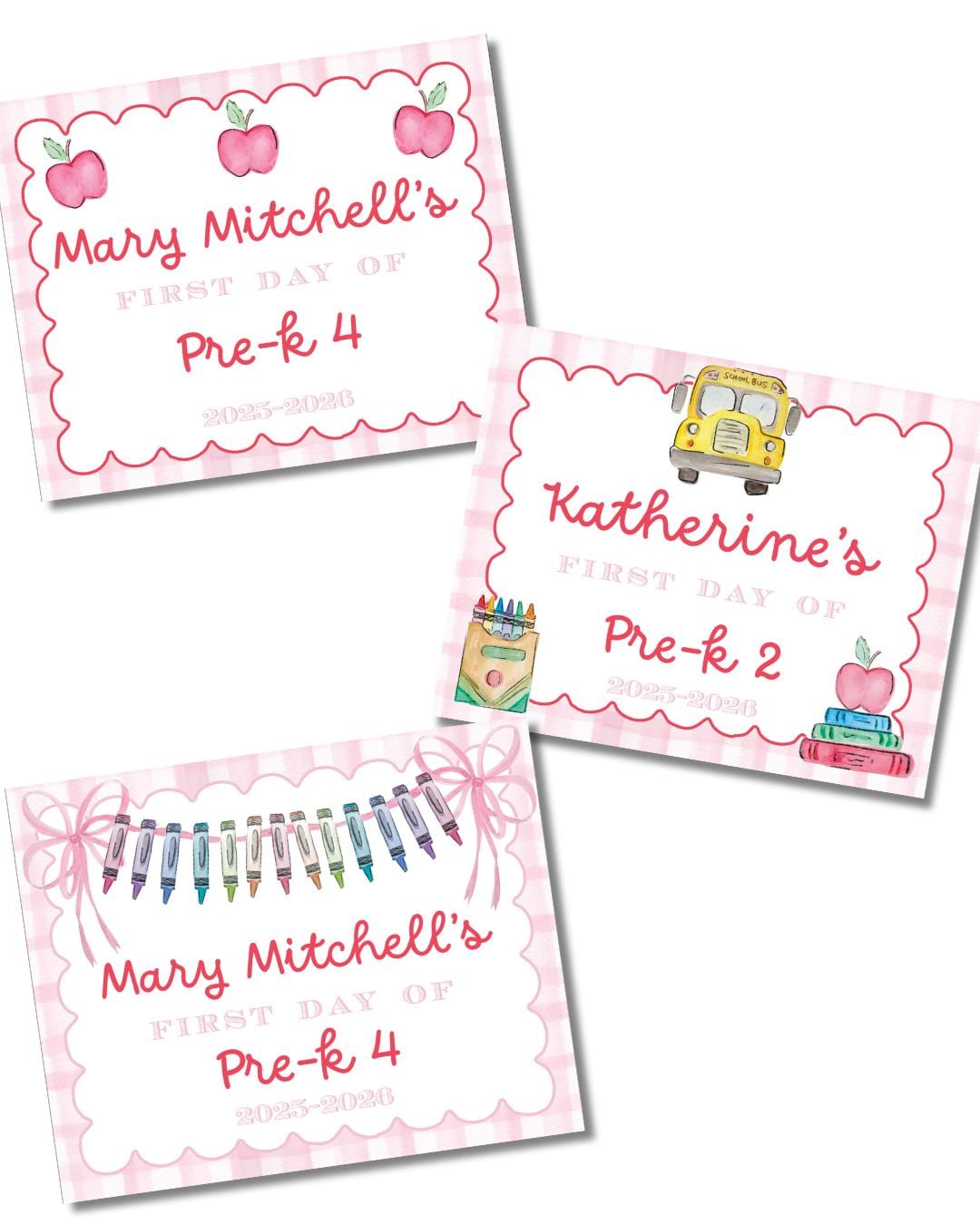 Custom Back to School Sign- Digital Download