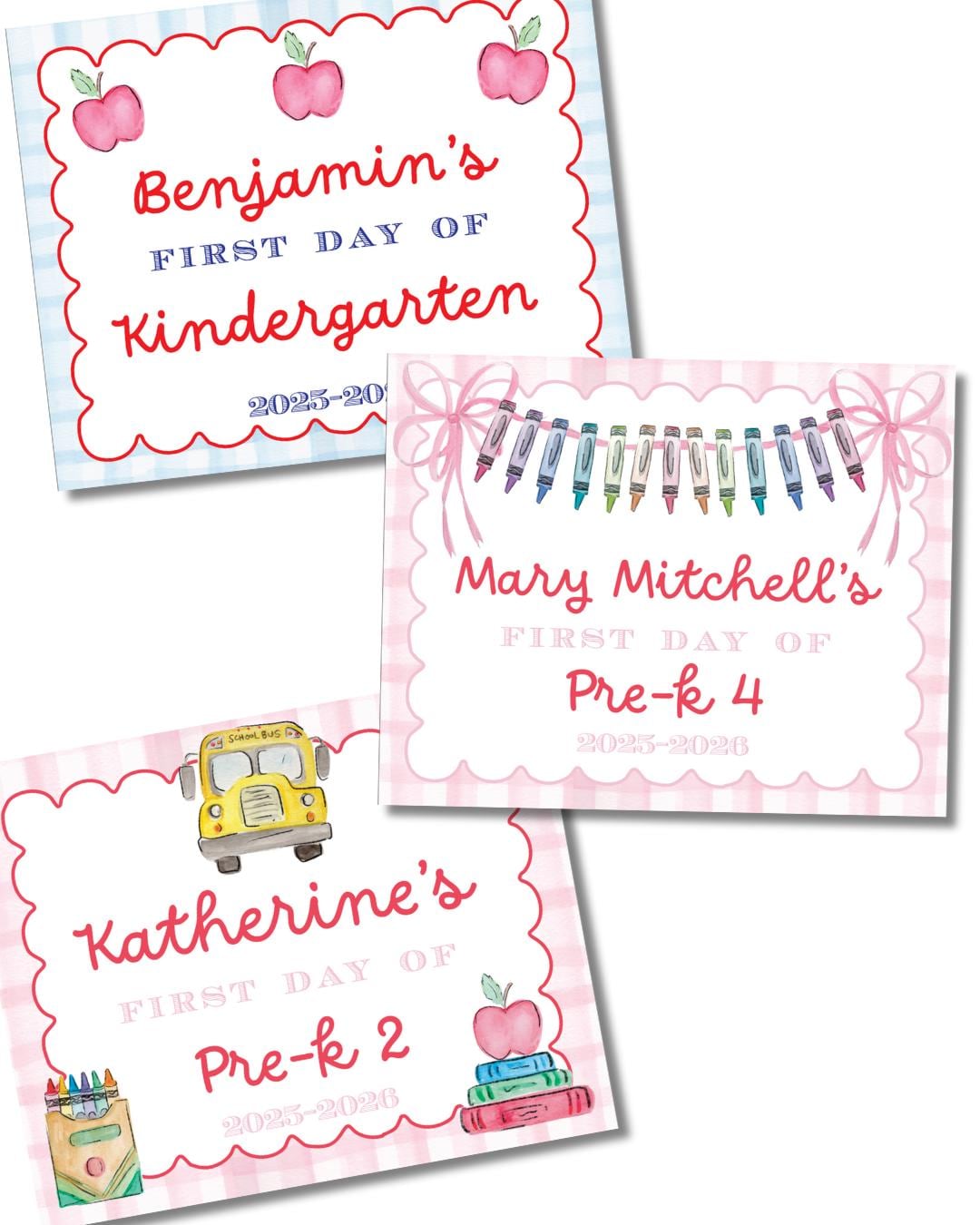 Custom Back to School Sign- Digital Download