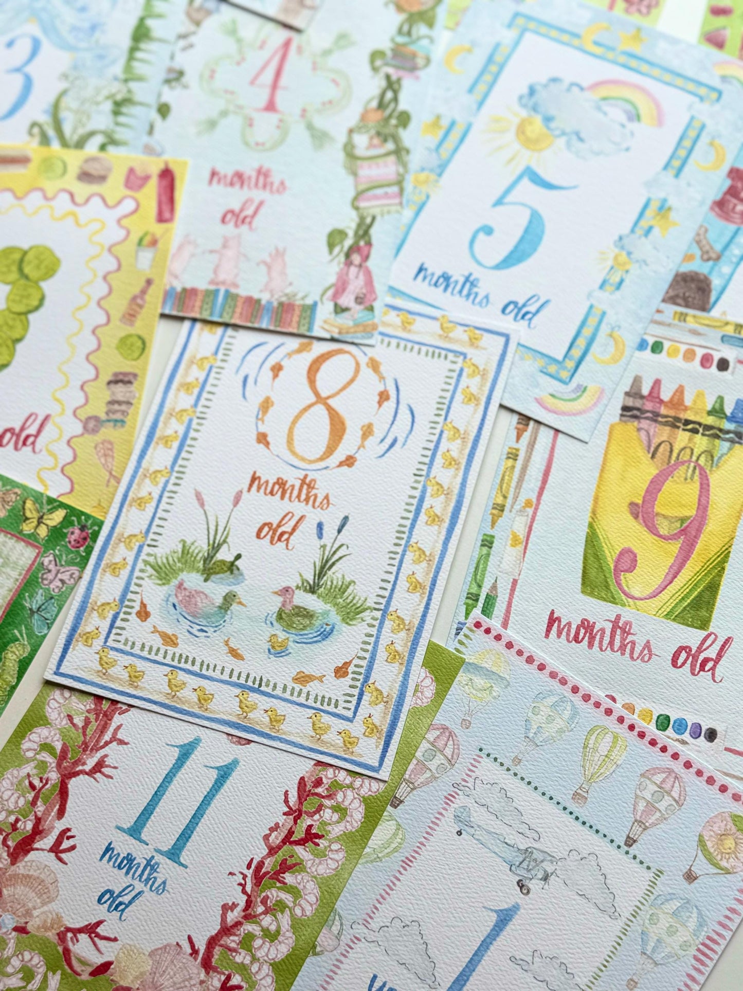 The Whimsy Set- Milestone Cards