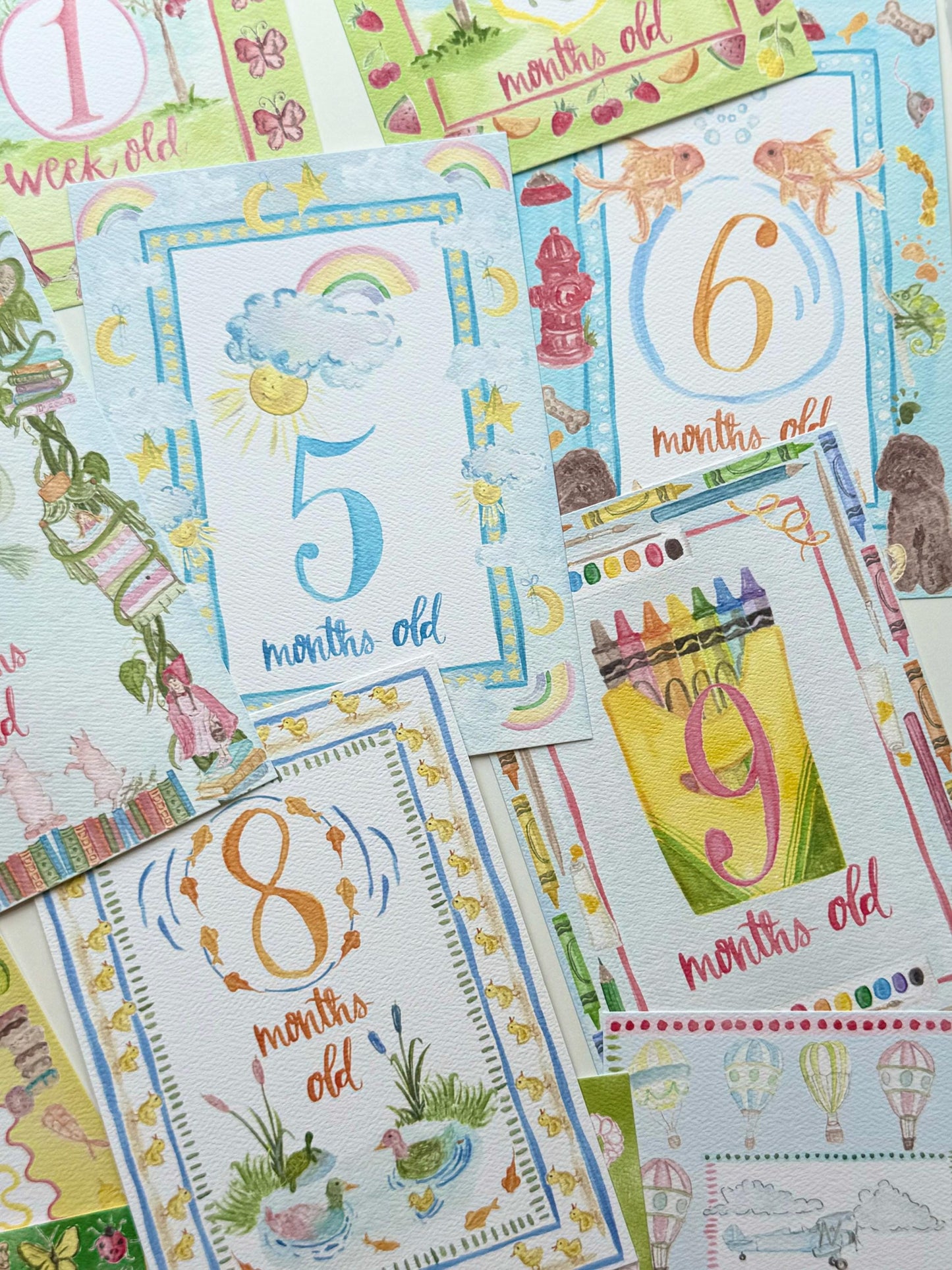 The Whimsy Set- Milestone Cards