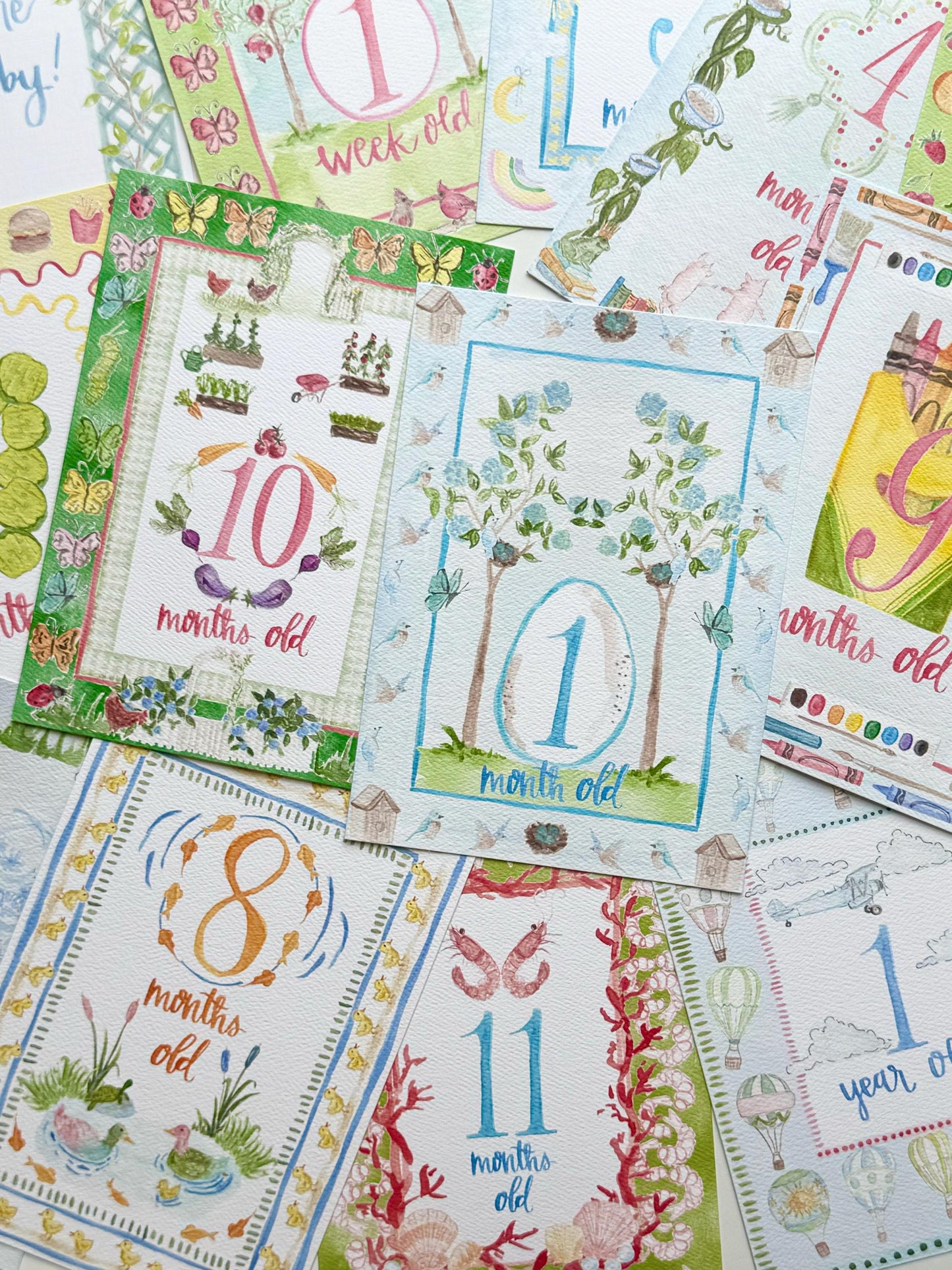 The Whimsy Set- Milestone Cards