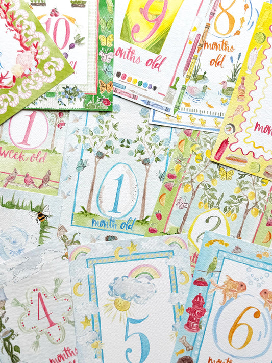 The Whimsy Set- Milestone Cards